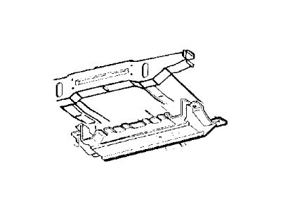 Mopar 55255200 CROSSMEMBER-Front Lower