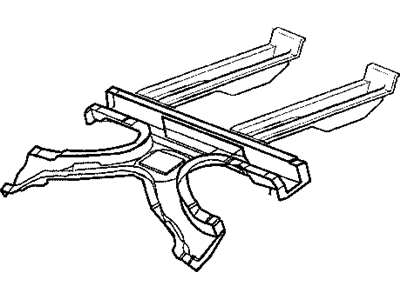 Mopar 4883958AA Pan-Floor