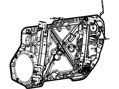 Mopar 68103996AC Panel-Carrier Plate