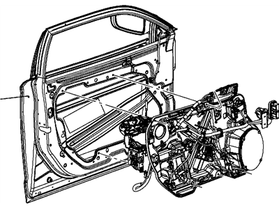Chrysler Door Latch Assembly - 4589916AF