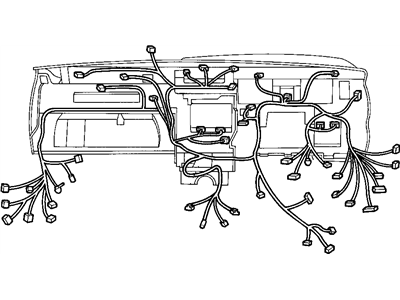 Mopar 68055296AB Wiring-Instrument Panel