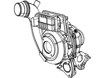 2014 Ram 1500 Turbocharger - 68211213AA