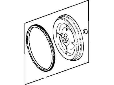 Jeep Cherokee Flywheel - 53020578