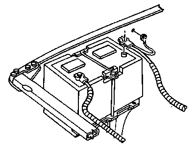 Mopar 56020663AB Battery Cable-Negative