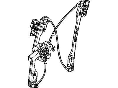 Dodge Charger Window Regulator - 5065474AE