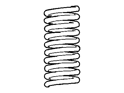 2003 Jeep Liberty Coil Springs - 52088629AC