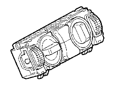 Chrysler Crossfire A/C Switch - 5099162AA