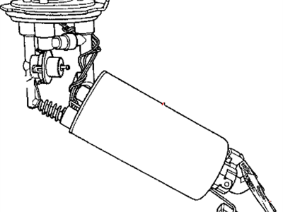 Chrysler PT Cruiser Fuel Level Sensor - 5175796AA