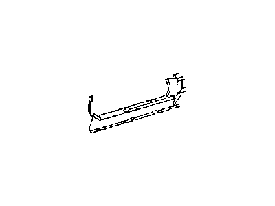 5121755AA Mopar Sill Reinforcement Support Illustration 1 of 1