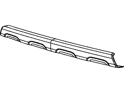 Mopar 55001049AA APPLIQUE-FASCIA