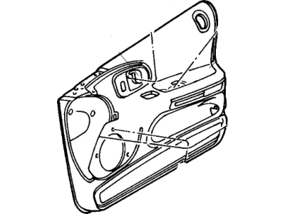 Chrysler Concorde Door Handle - 5102854AA