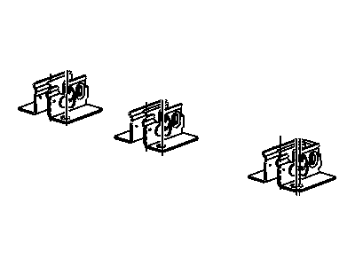 Mopar 4645977AA Bracket-Rear Seat Pivot