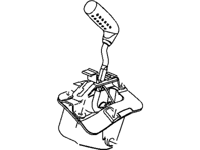 Mopar 53005150AB Lever-Transfer Case SHIFTER