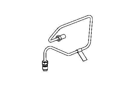 Mopar 52125336AA Tube Assembly-Master Cylinder To HCU