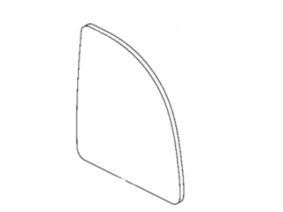 Mopar 68413474AA Mirror Replacement Glass