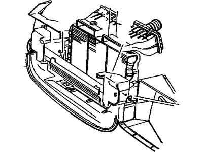 Mopar 4848737 BAFFLE-Radiator