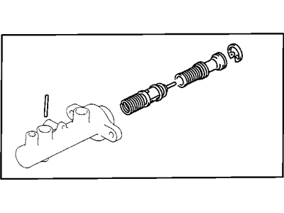 Mopar MR493691 Brake Master Cylinder