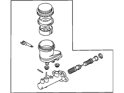 2002 Dodge Stratus Brake Master Cylinder - MR475431