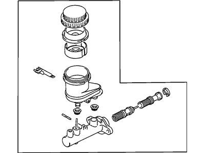 2004 Chrysler Sebring Brake Master Cylinder - MR475431