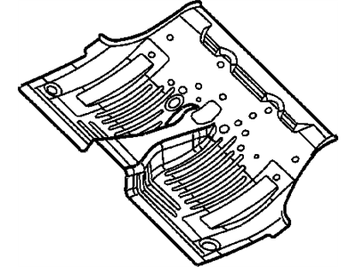 2004 Jeep Grand Cherokee Floor Pan - 55137229AF