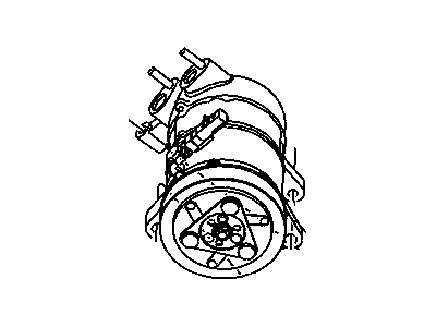 Mopar 55037466AE COMPRES0R-Air Conditioning