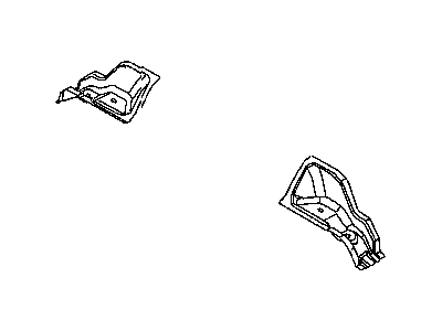 Mopar 55359930AA Support-Floor Pan