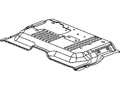 Mopar 55359730AA Pan-Floor