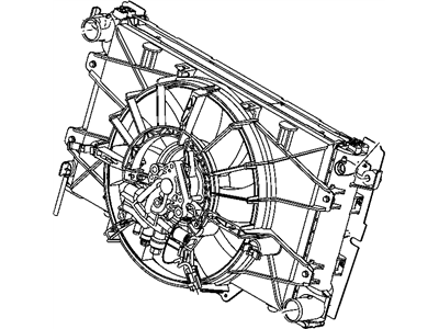 Mopar 5290176AA Wiring-Fan Motor