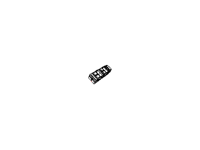 2013 Jeep Grand Cherokee Power Window Switch - 68030823AD