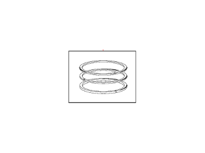 Ram Piston Ring Set - 68098943AA
