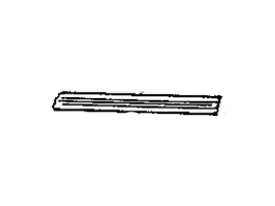 1992 Chrysler LeBaron Door Moldings - 5261721