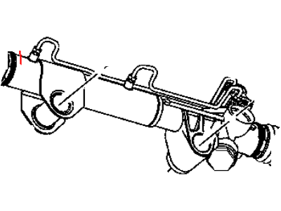 2002 Dodge Ram 1500 Rack And Pinion - 52106519AE