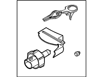 Mopar 55055170AD Passenger Side Head Light Lens And Housing