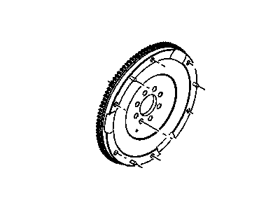 2005 Chrysler PT Cruiser Flywheel - 5062017AB