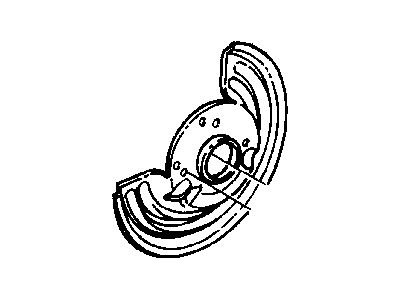 Mopar 52009285AB Shield-Brake