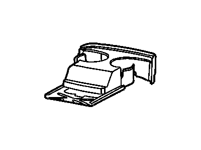 Mopar 5GL541DVAC CUPHOLDER-Floor Console