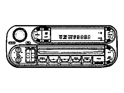 Mopar 5091506AD Radio-AM/FM With Cd And EQUALIZER