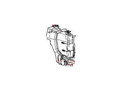 Mopar 5086226AA Coolant Reserve Tank Cap