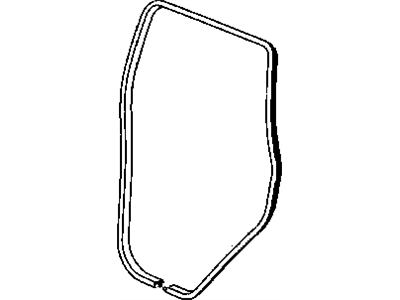 Mopar 55399018AA Seal-Rear Door