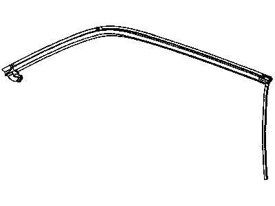 Mopar 55399017AA Seal-Body Side