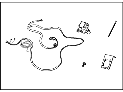 Mopar 82210214 Wiring Kit-Trailer Tow - 7 Way