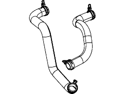 Dodge Grand Caravan Radiator Hose - 5058734AD