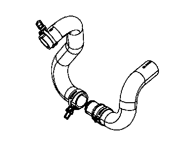 Mopar 5058735AC Hose-Radiator Outlet