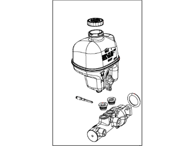 Mopar 68207364AA Brake Master Cylinder