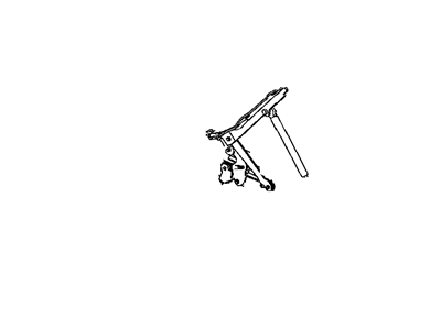 Mopar 5065256AA STRIKER-Hood Latch