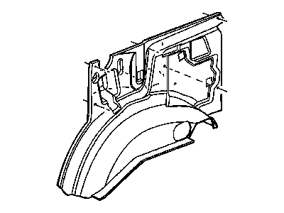 Mopar 55361450AA SILENCER-Panel Inner