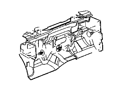 Mopar 55361114AC SILENCER-Dash Panel