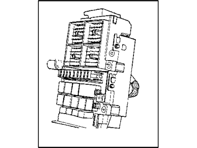 Mopar 4707996AE Electrical Relay Block