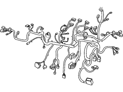 Mopar 4707961AE Wiring-Instrument Panel