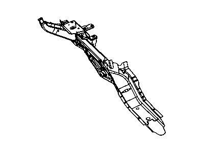 Mopar 68078789AD Rail-Frame Front